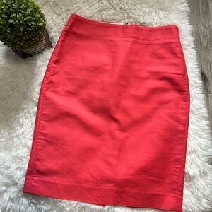 J. Crew Coral Skirt